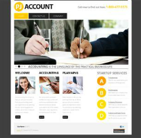 Accounting Service Website Template