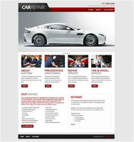 Car Repairs Website Template