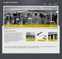 Urban Law Office Website Template